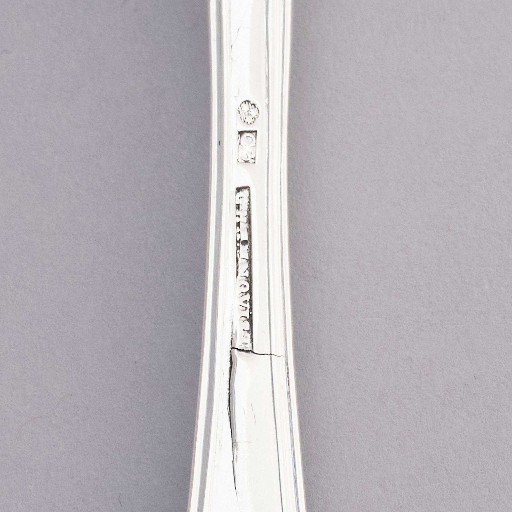 Gustaf Hamnqvist, gafflar, 12 st, silver, Åmål 1808-1813.