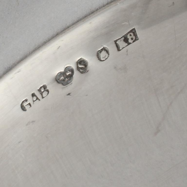 VAS, silver GAB, Stockholm, 1936.