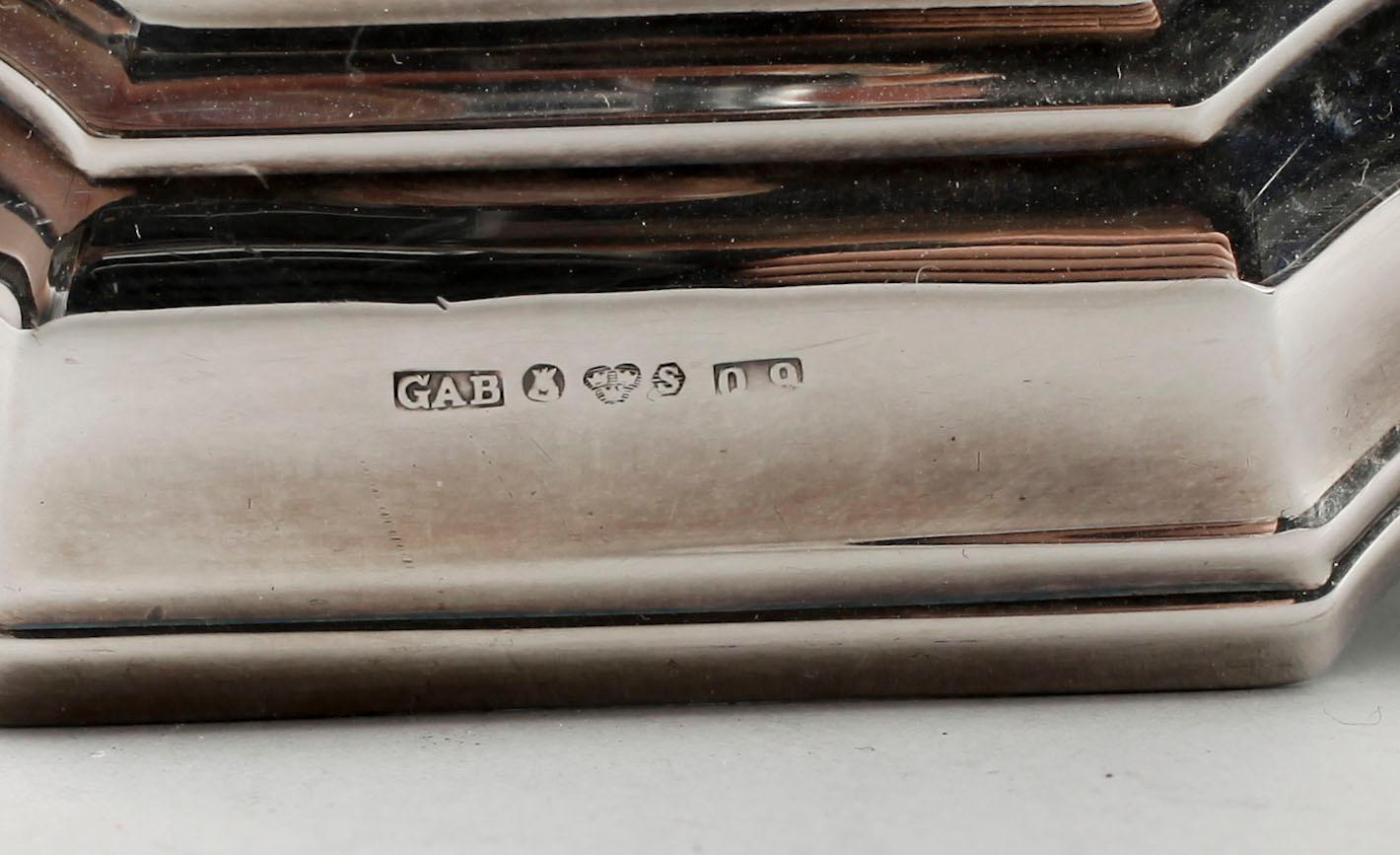 LJUSSTAKAR, ett par, silver, barockstil, GAB Stockholm 1964.