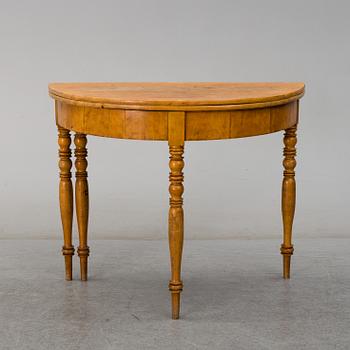 A second half of the 19th century table.