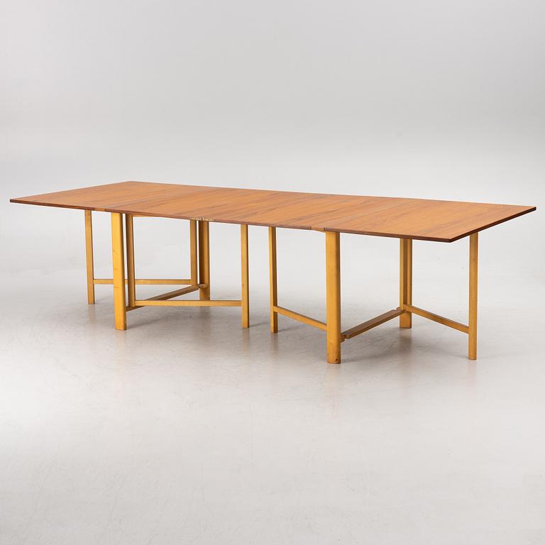 Bruno Mathsson, a drop-leaf table, 'Maria Flap', Firma Karl Mathsson, Värnamo, second half of the 20th Century.