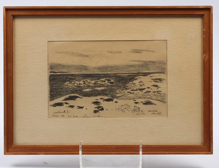 SVENSSON, ROLAND, litografi, Sign o dat 1943.