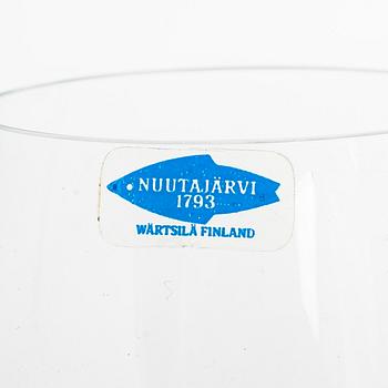 Saara Hopea, vinglas, 12 st, "Traviata", Notsjö, Nuutajärvi.