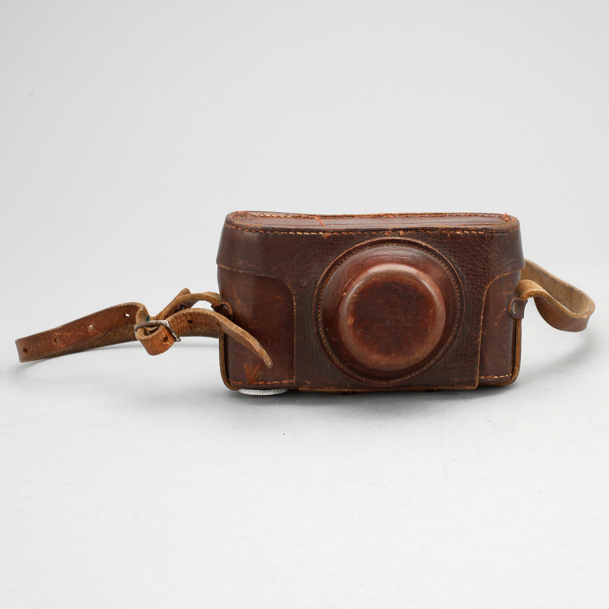 KAMERA, Leica IIIf, nr. 638458, Wetzlar, Tyskland, 1952-53.