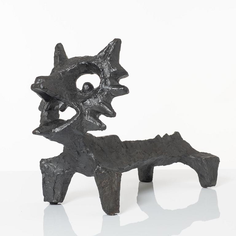 Olle Hermansson, eldhund, "Räven", Husqvarna.