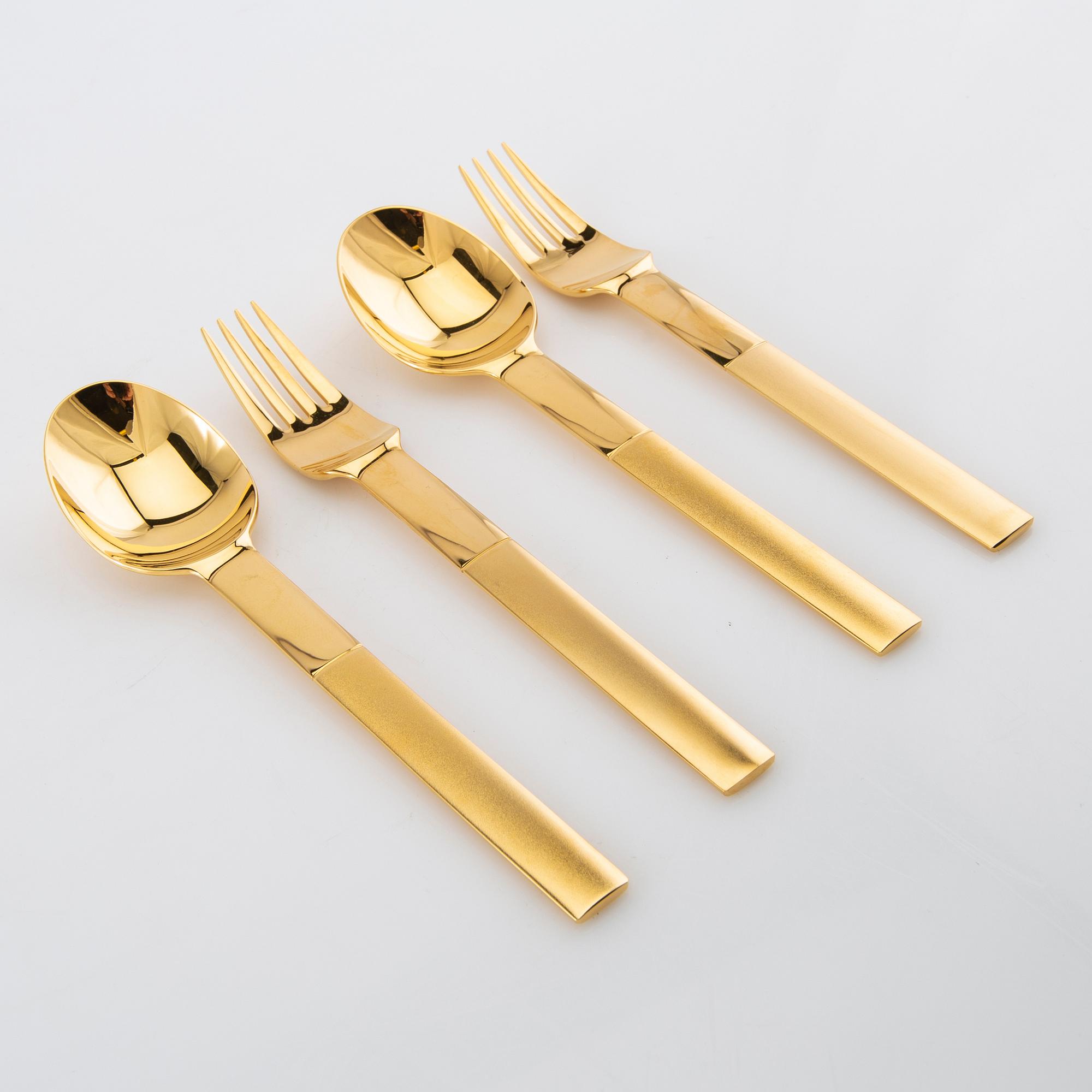 Gunnar Cyrén, dessert cutlery "Nobel" 28 pcs, Gense/Yamazaki.