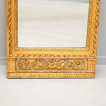 Mirror circa 1800, Late Gustavian.