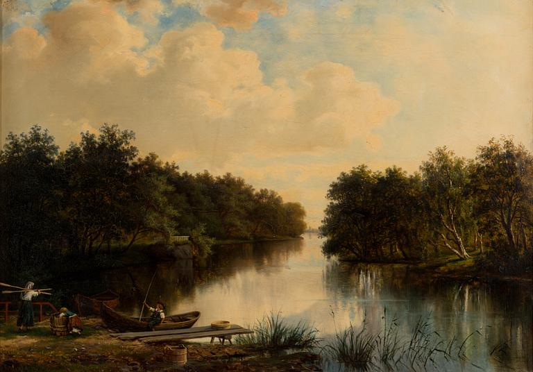 Emma Gyldén, Landscape from the Pori region.