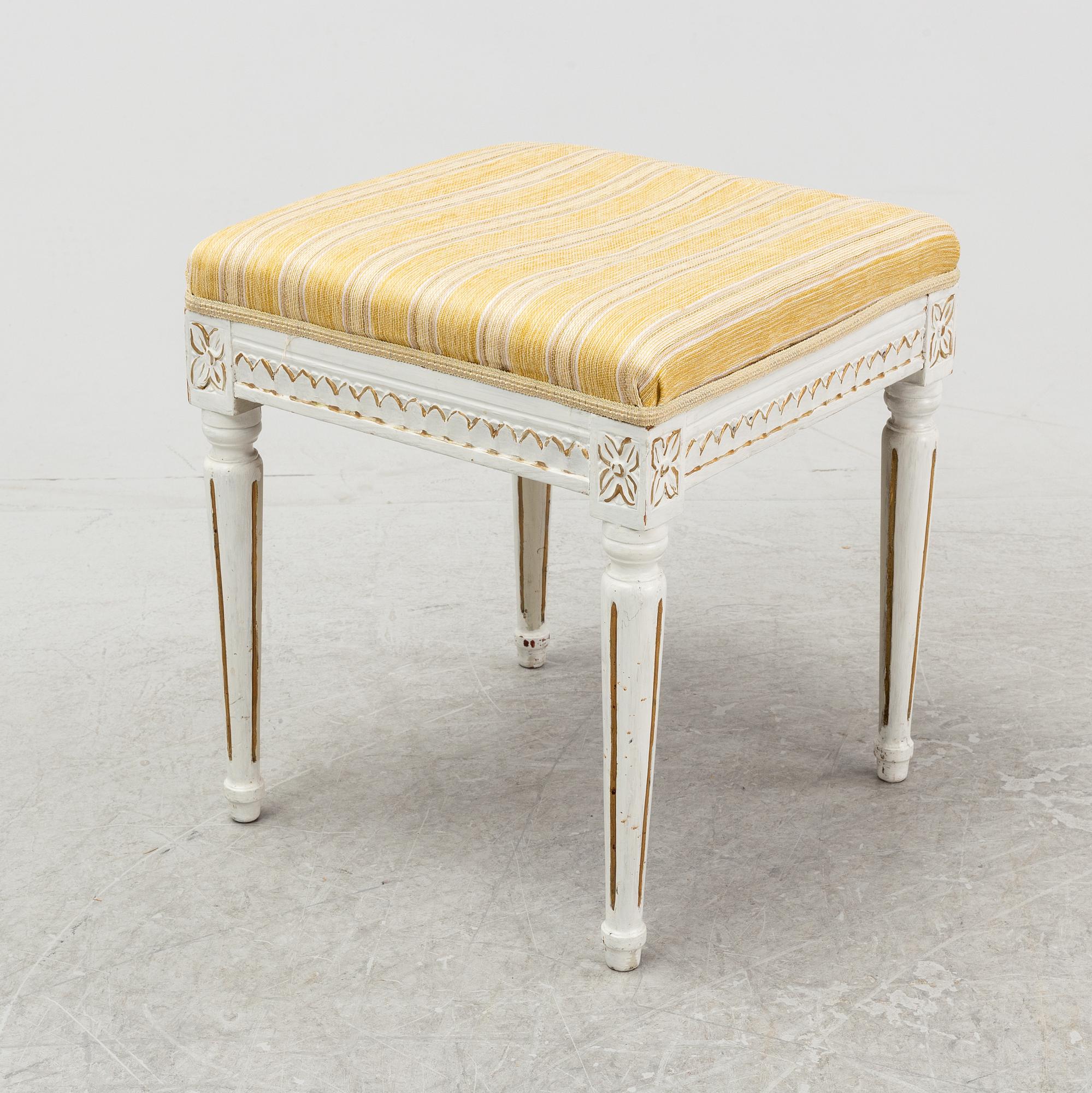 Taburett, gustavianskt provinsarbete, 1800-tal.