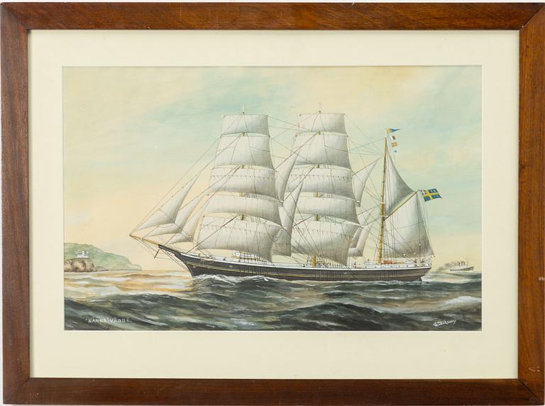 Gustav Fredriksson, "Nanna" – Väddö.