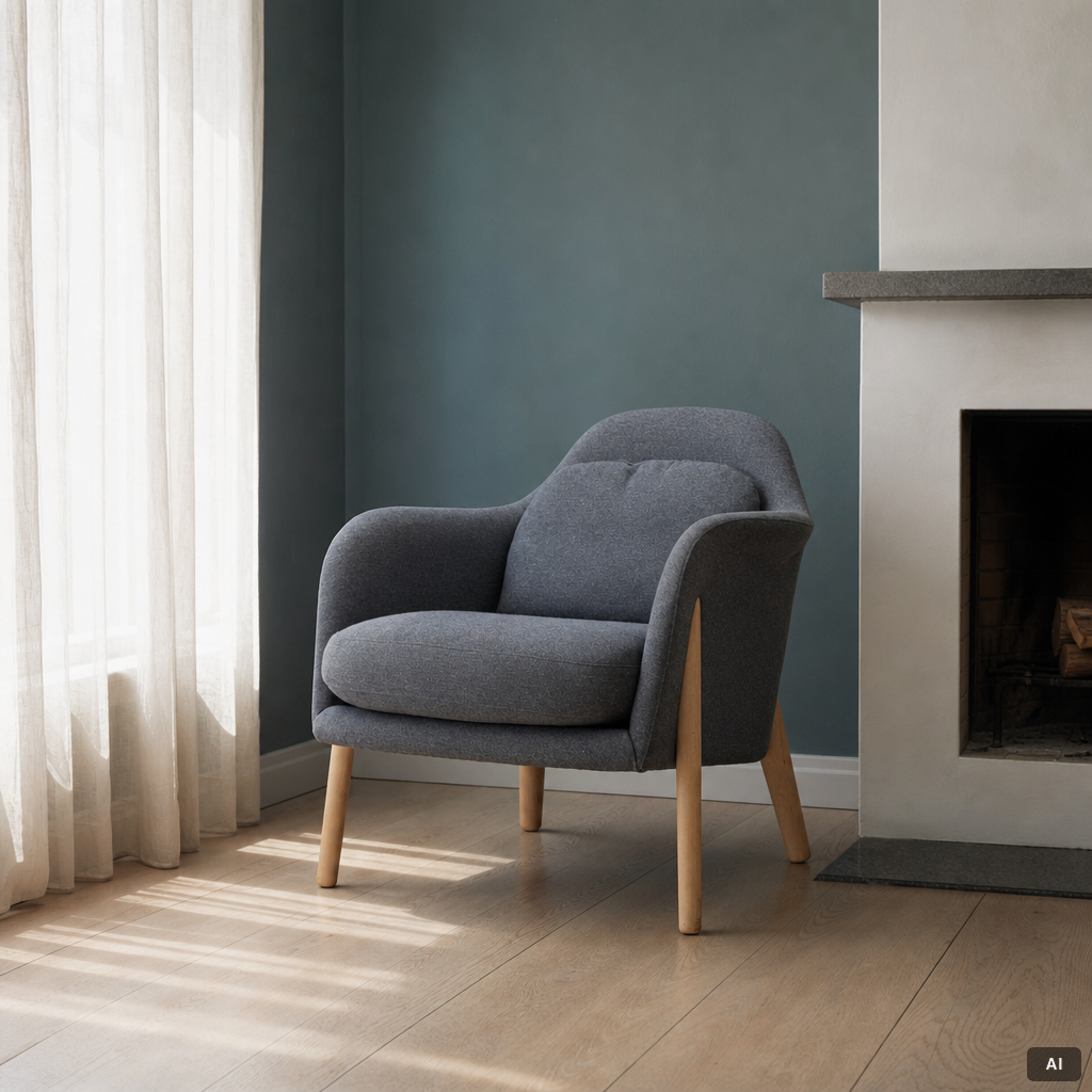 Armchair, "Ri Låg", Norrgavel, 2023.