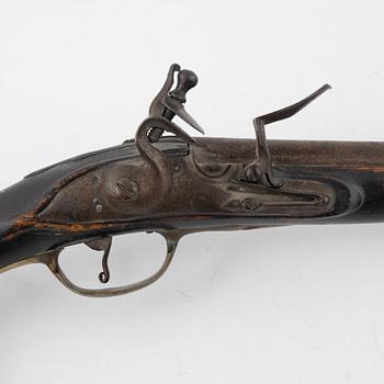 Flntlåspistol, svensk, m/1738.