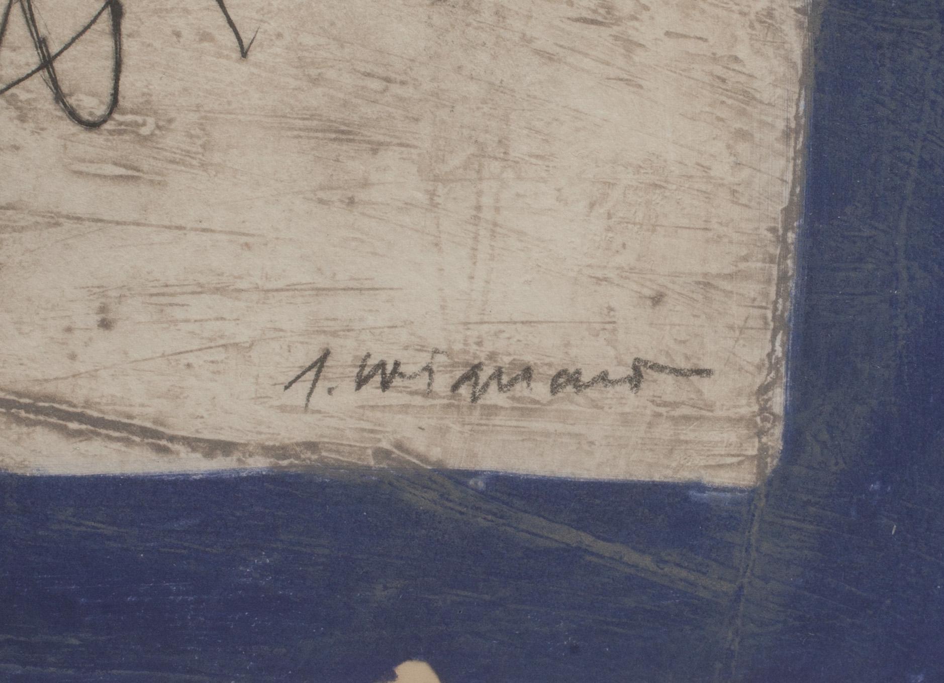 JAMES COIGNARD, färgetsning med carborundum, signerad ocn numrerad 2/75.