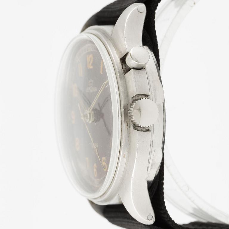 Lemania, Tg 195, "Tre kronor/Three Crowns", "Tropical Dial", ca 1958.