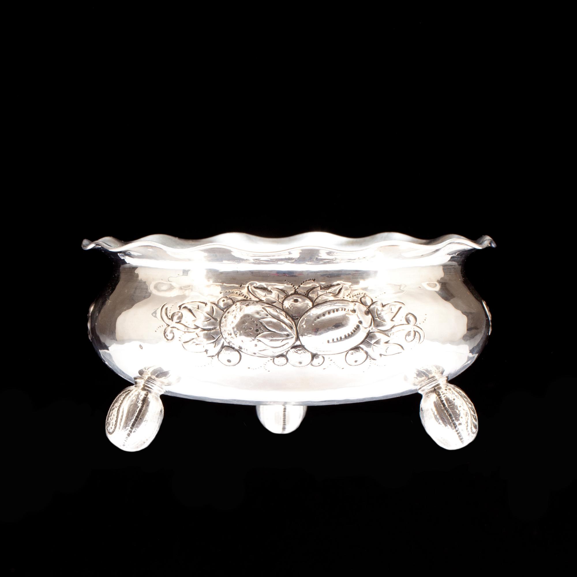 SKÅL, silver, GAB, 1950, Stockholm. Vikt ca 226 g.