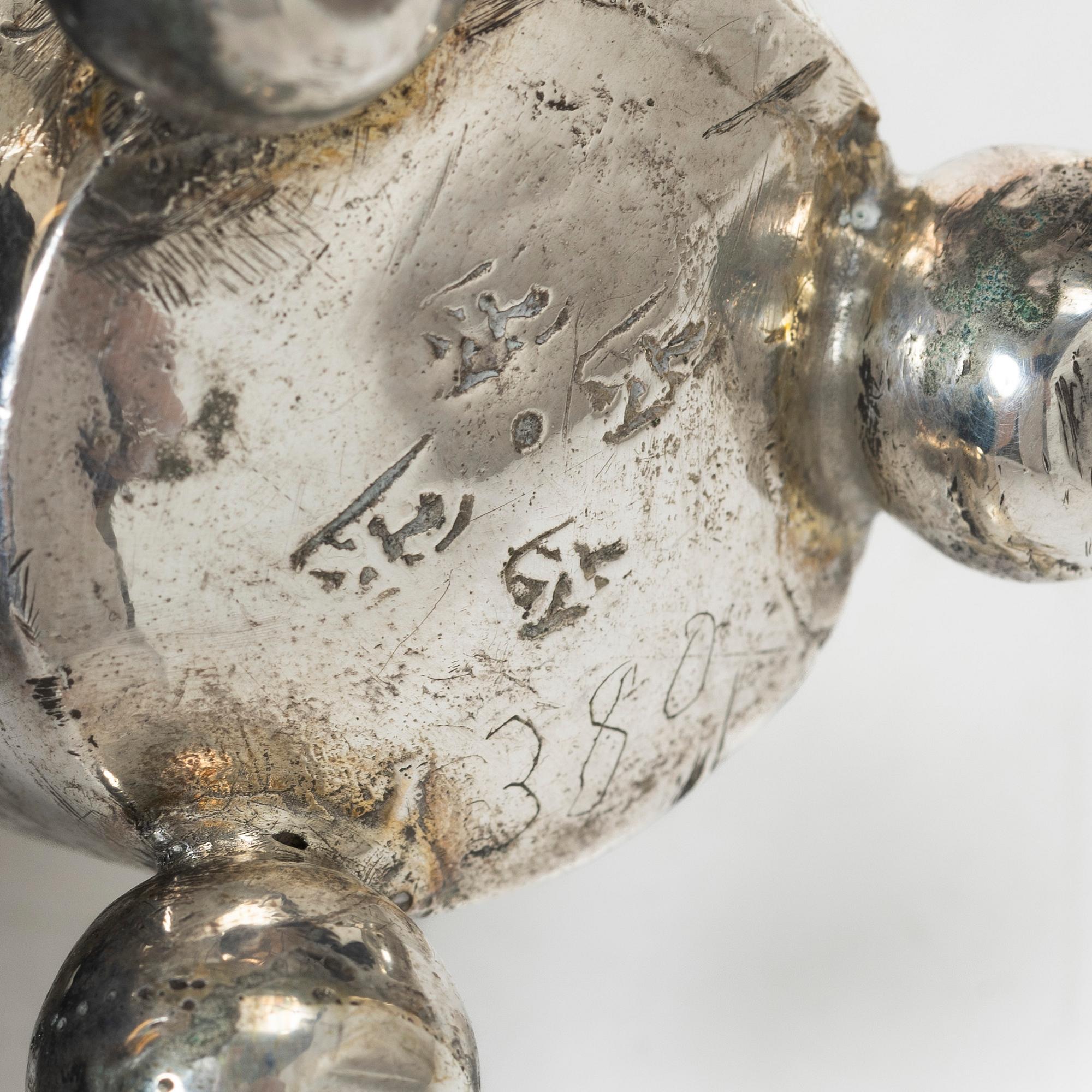 Georg Kruse, bägare, Vordingborg, Danmark 1755-92.