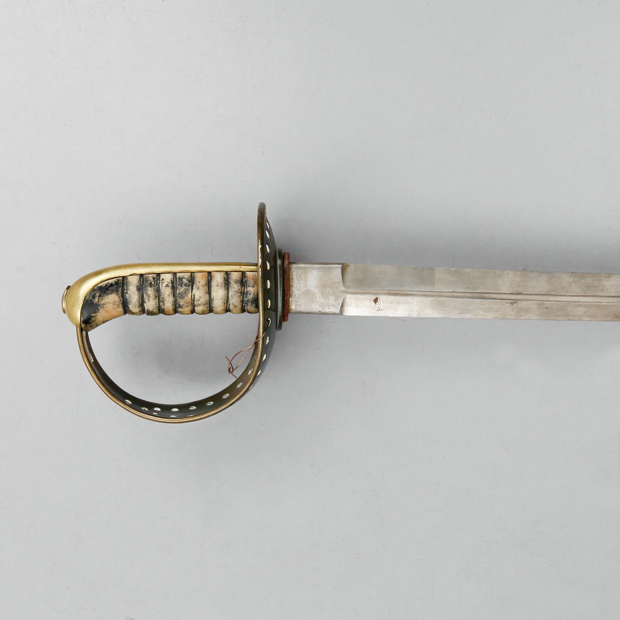 SABEL, m/1893, för kavalleriet.