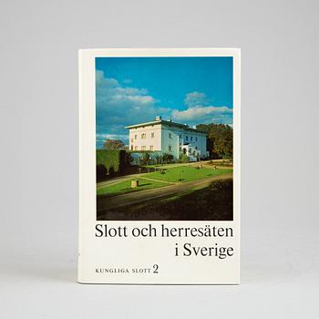 Books, 18 volumes, 'Svenska slott och herresäten', Allhems Förlag, Malmö, 1966-71.