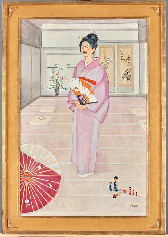 Einar Jolin, "Asiatiska i kimono".