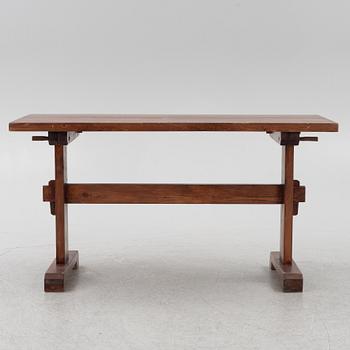 Carl Malmsten, A stained pine table, 20th century.