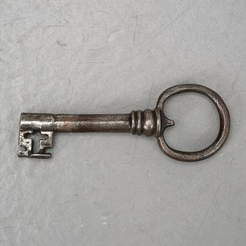 A Swedish late Baroque cabinet, first part 18th century.