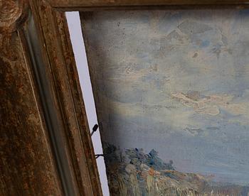 Anshelm Schultzberg, "Fälten mellan Gréz och Bourron".