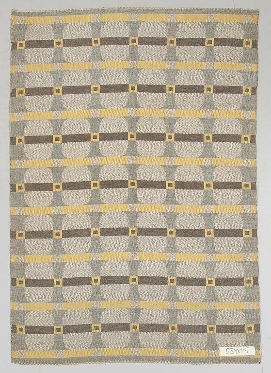 MATTA, dubbelvävd, 1900-talets mitt. Ca 200 x 140 cm.