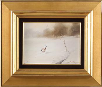 HENRY FREDRIKSSON, olja på duk, signerad, daterad à tergo -77.