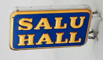 REKLAMSKYLT, neon, Kungsholms skyltfabrik Stockholm, 1960/70-tal.