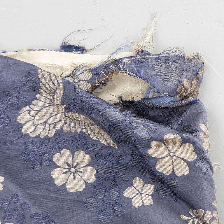 Täcke, siden fodrat med päls. Sen Qingdynasti.