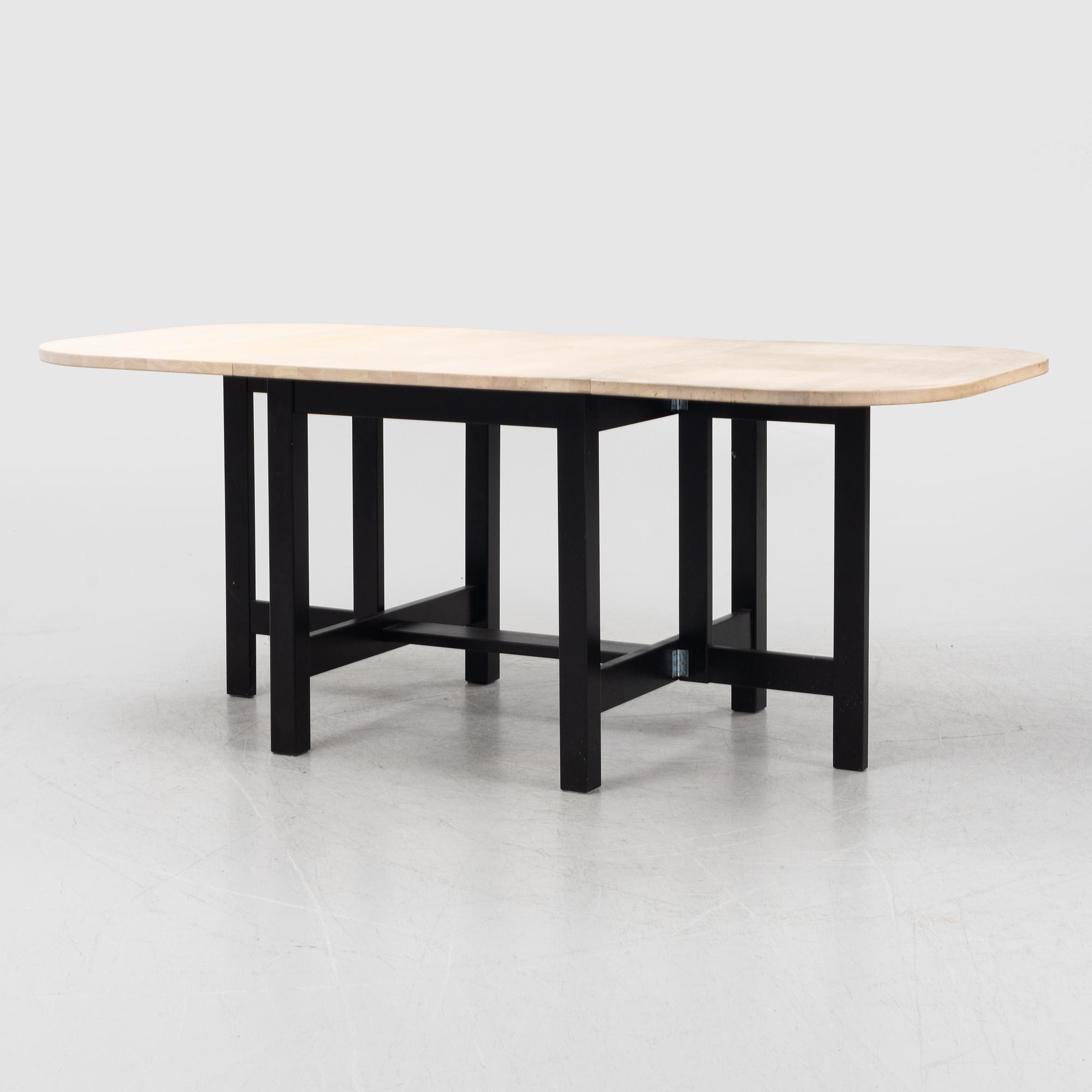 Nils-Göran Gustafsson, a 'Björka' gateleg table from Stolab.