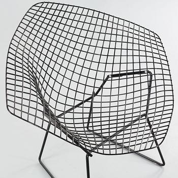 FÅTÖLJ, "Diamond chair", Harry Bertoia, Knoll.