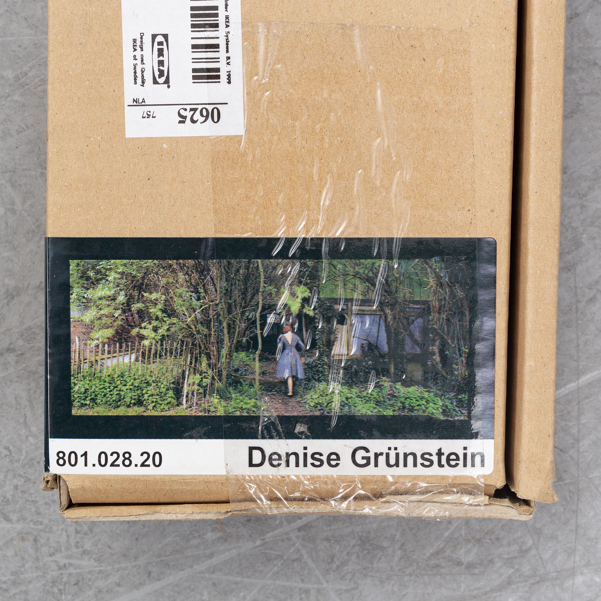 Denise Grünstein, screen printing on canvas, from the IKEA Art Event series, numbered, 2006.