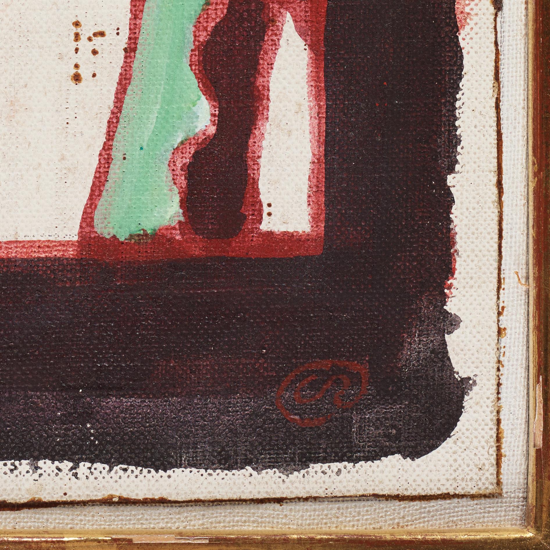 Lennart Rodhe, acrylic on canvas, signed.