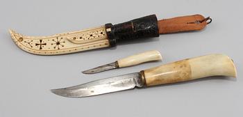 SAMEKNIV, ben, 1900-talets första kvartal.