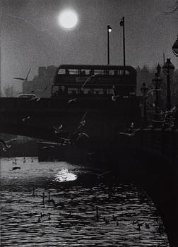 180. Hans Hammarskiöld, "Battersea Bridge, London 1955".