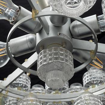 Gert Nyström, a "Festival" ceiling lamp, Fagerhult, second half of the 20th century.