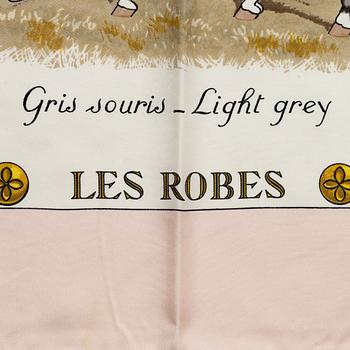 Hermès, scarf, "Les Robes".
