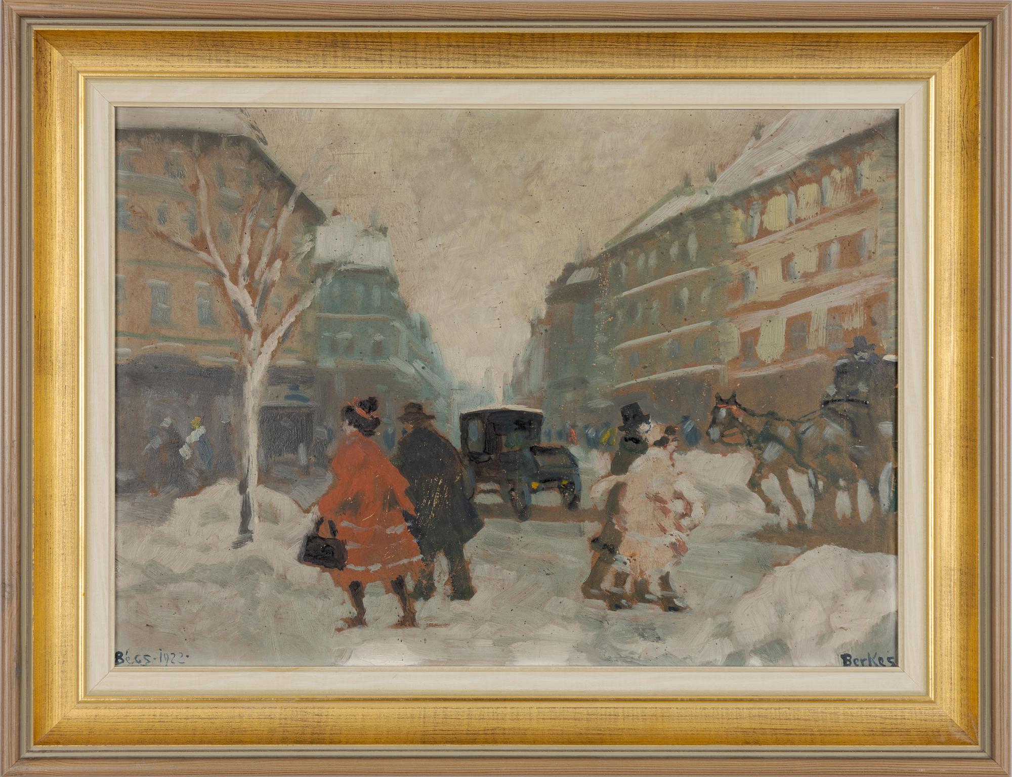 Antal Berkes, Winter in the City.