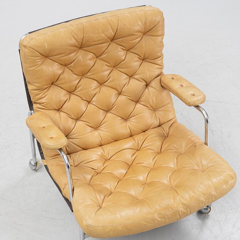 Bruno Mathsson, a 'Karin' easy chair for DUX, latter half of the 20th century.