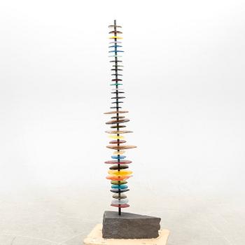 Birgitte Linde, sculpture glass and stone.