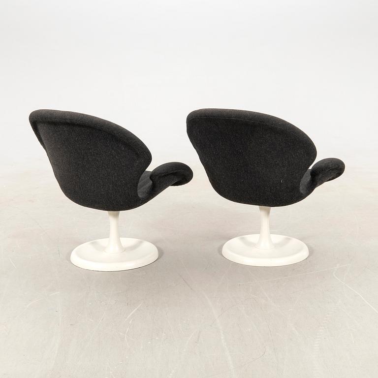 Aage Egeriis, armchairs, a pair, "Orchidee", model 263, Denmark, second half of the 20th century.