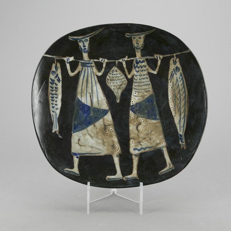 FAT, stengods, Åke Holm, signerad.