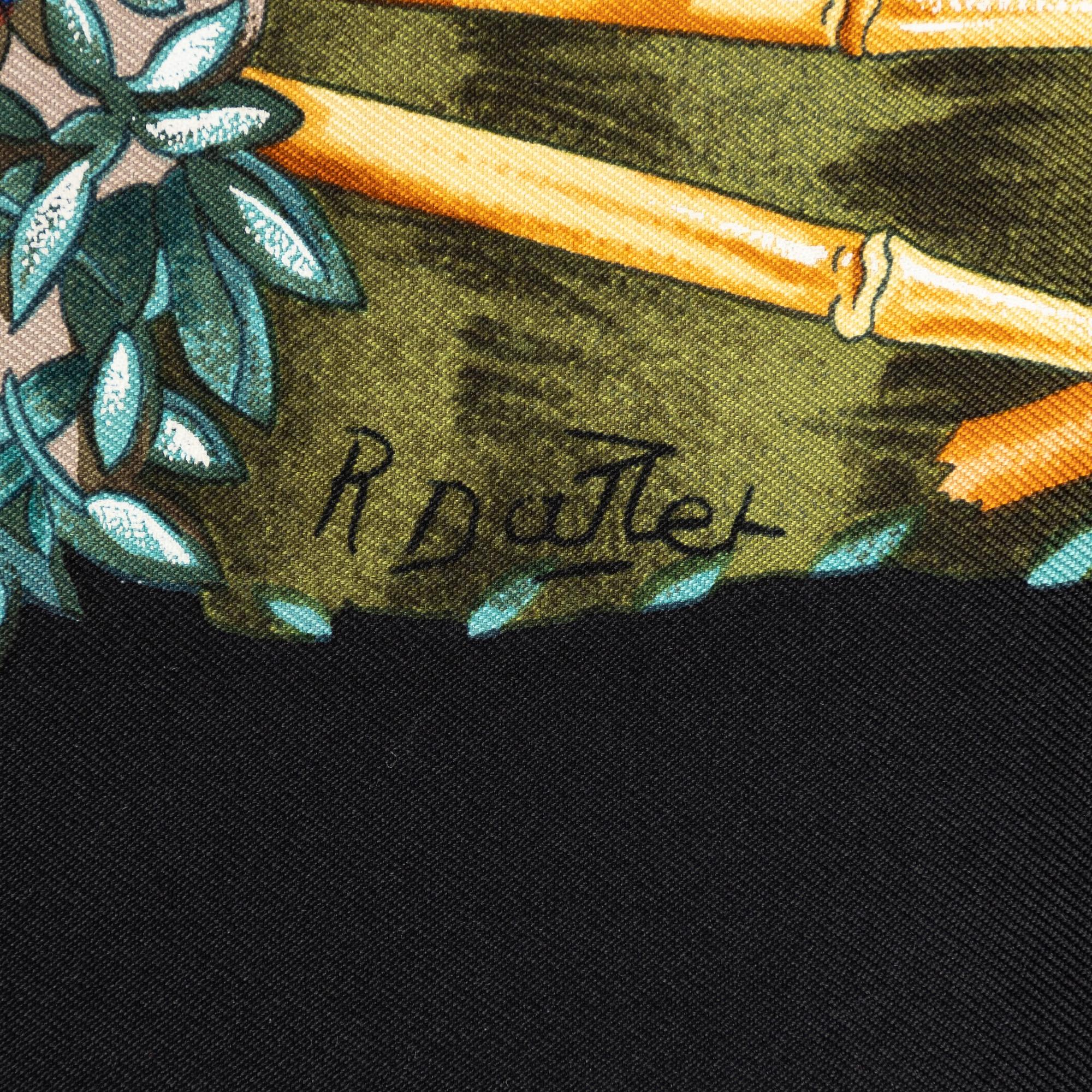 Hermès, a 'Sichuan' twill silk scarf.