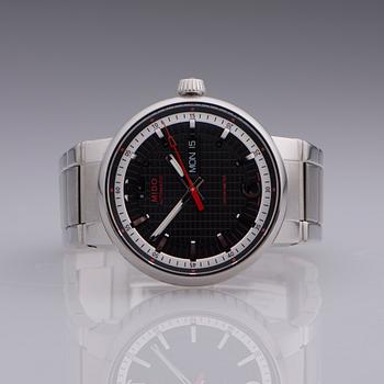 MIDO, Great Wall, automatic, chronometer, wristwatch, 42 mm.