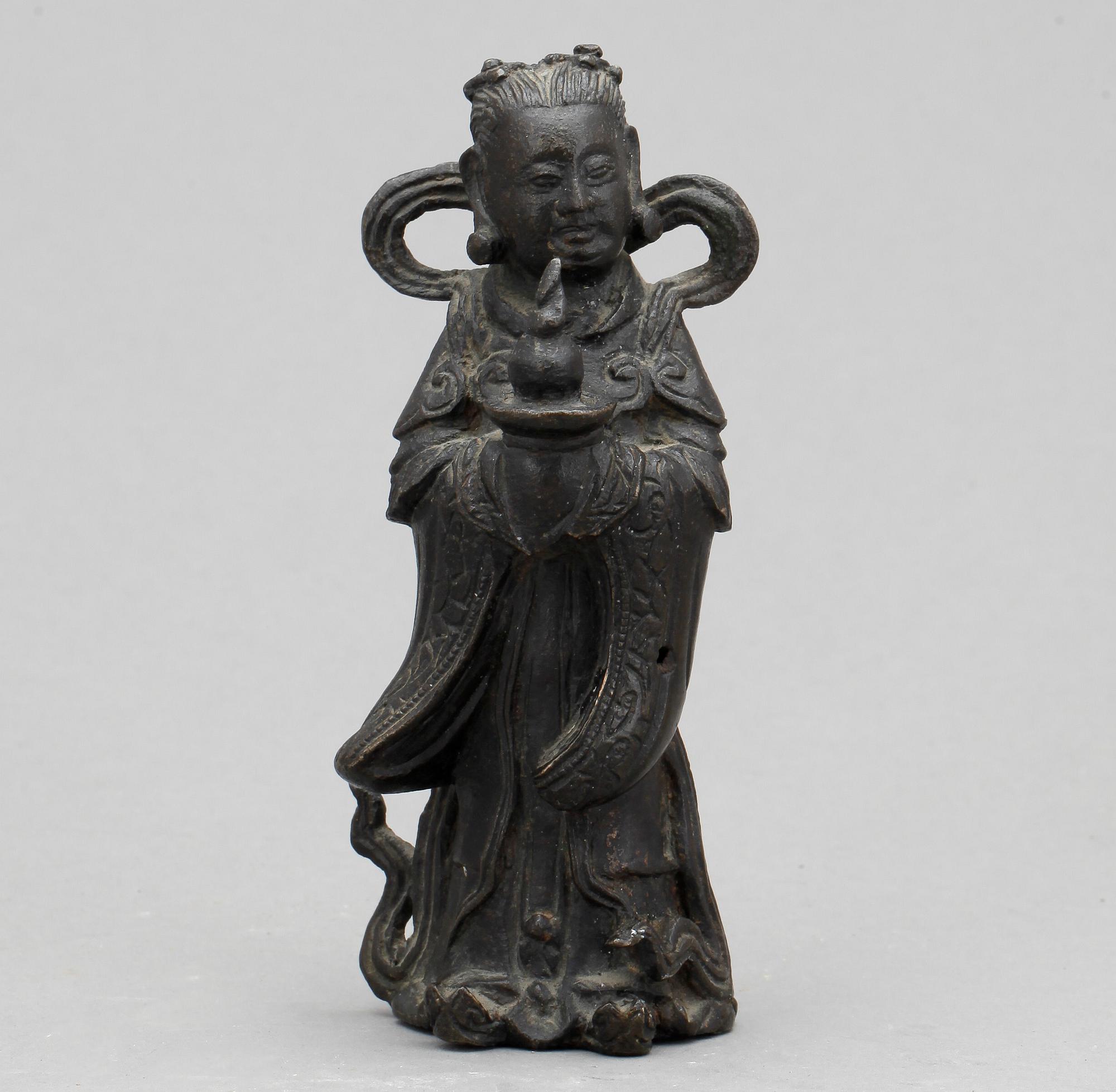 FIGURIN, brons, Kina, 1800-tal.