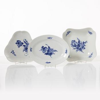 A 53-piece 'Blå Blomst' porcelain coffee service, Royal Copenhagen, Denmark.