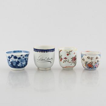 Eleven pieces of Chinese porcelain, 18th and 19th century.