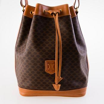 CÉLINE Macadam Bucket bag.