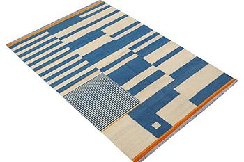 A rug, Kilim, modern design, c. 183 x 124 cm.